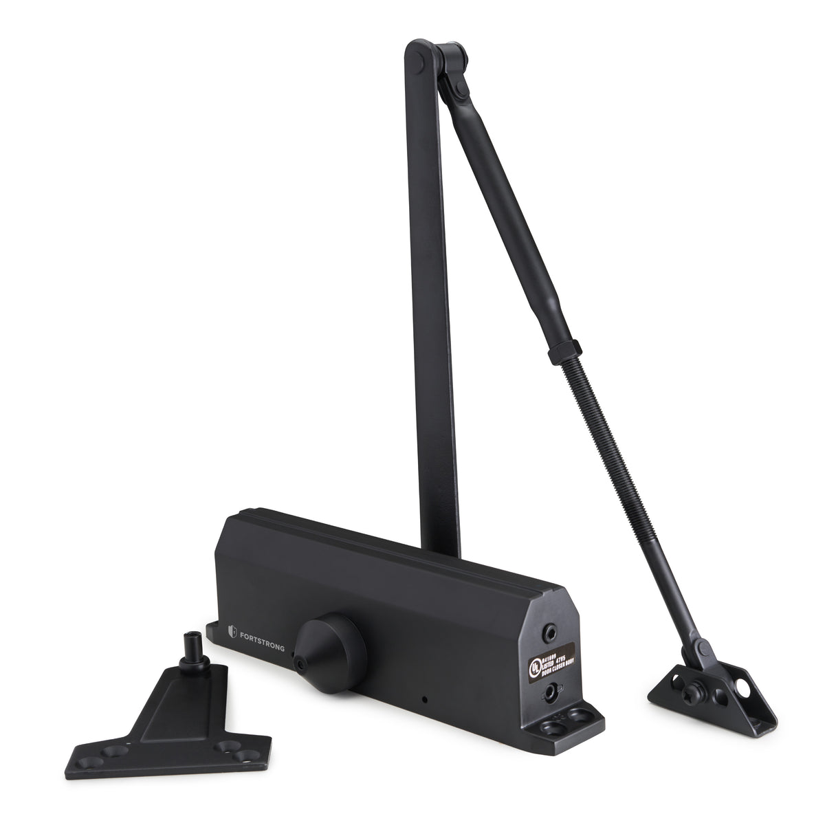 FS-7600B Heavy Duty Commercial Door Closer - Black