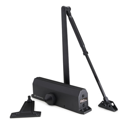FS-7600B Heavy Duty Commercial Door Closer - Black