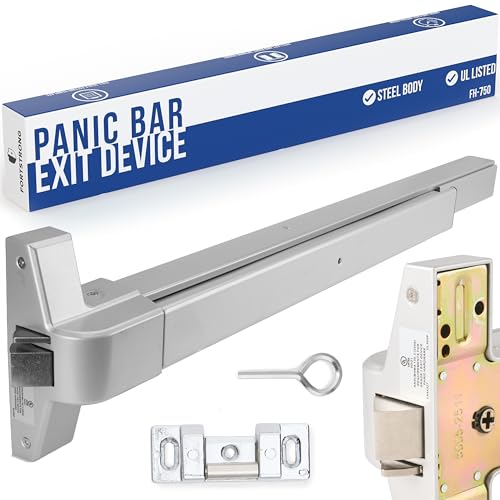 FH-750 Commercial Panic Bar Exit Device - Silver