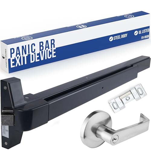 FH-950B Commercial Panic Bar Exit Device - Black