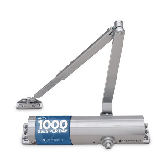FH-9900 Heavy Duty Commercial Door Closer - Silver