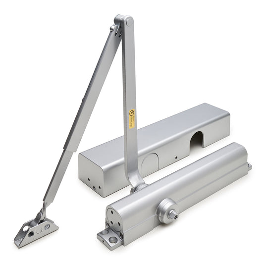 FH-8400 Heavy Duty Commercial Door Closer - Silver