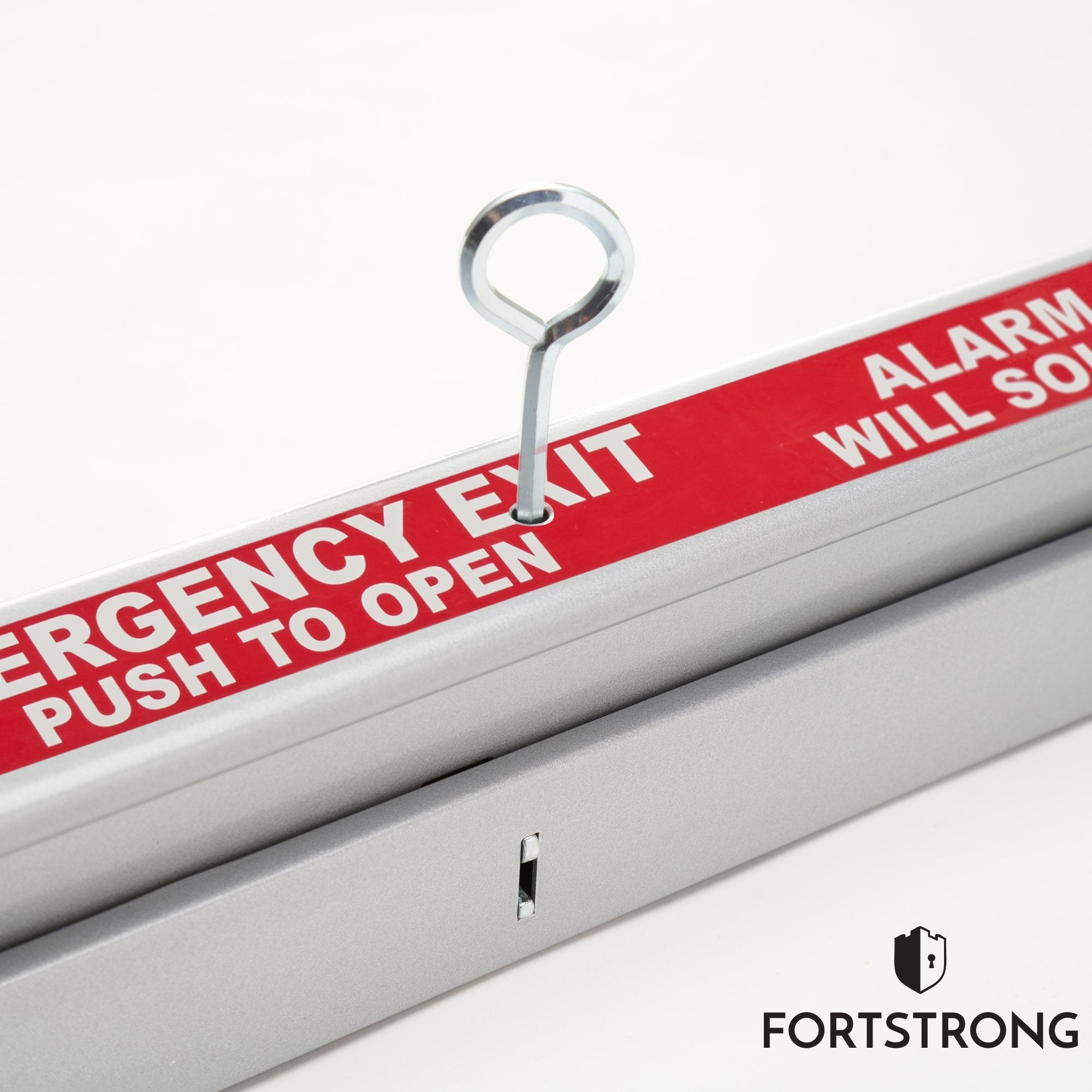 Panic Bar with Alarm and Emergency Warning Sticker